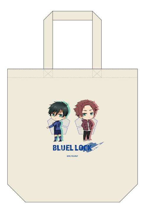 『ブルーロック』描き起こしトートバッグ 凛&冴